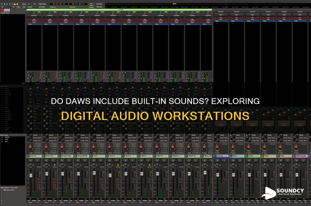 do daw come with sounds