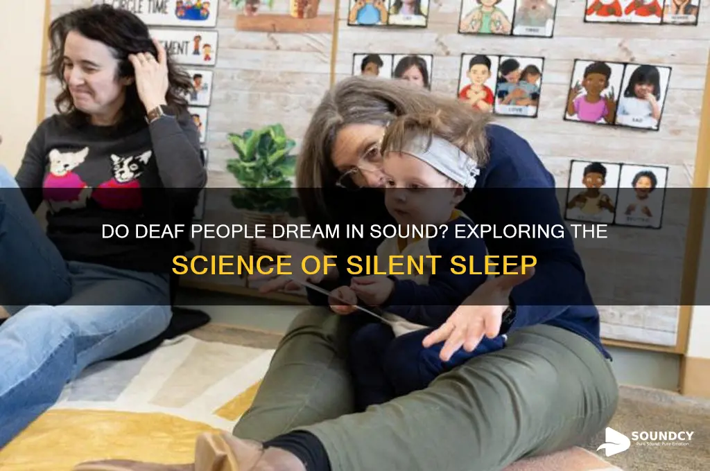 do deaf dream in sound
