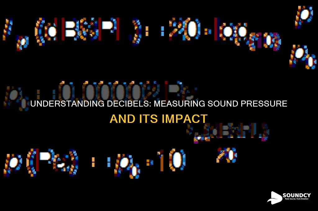 do decibels measure sound pressure