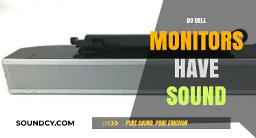 Do Dell Monitors Have Sound? Exploring Audio Features and Capabilities
