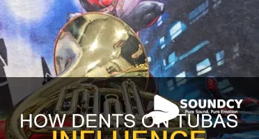 do dents on tubas affect sound
