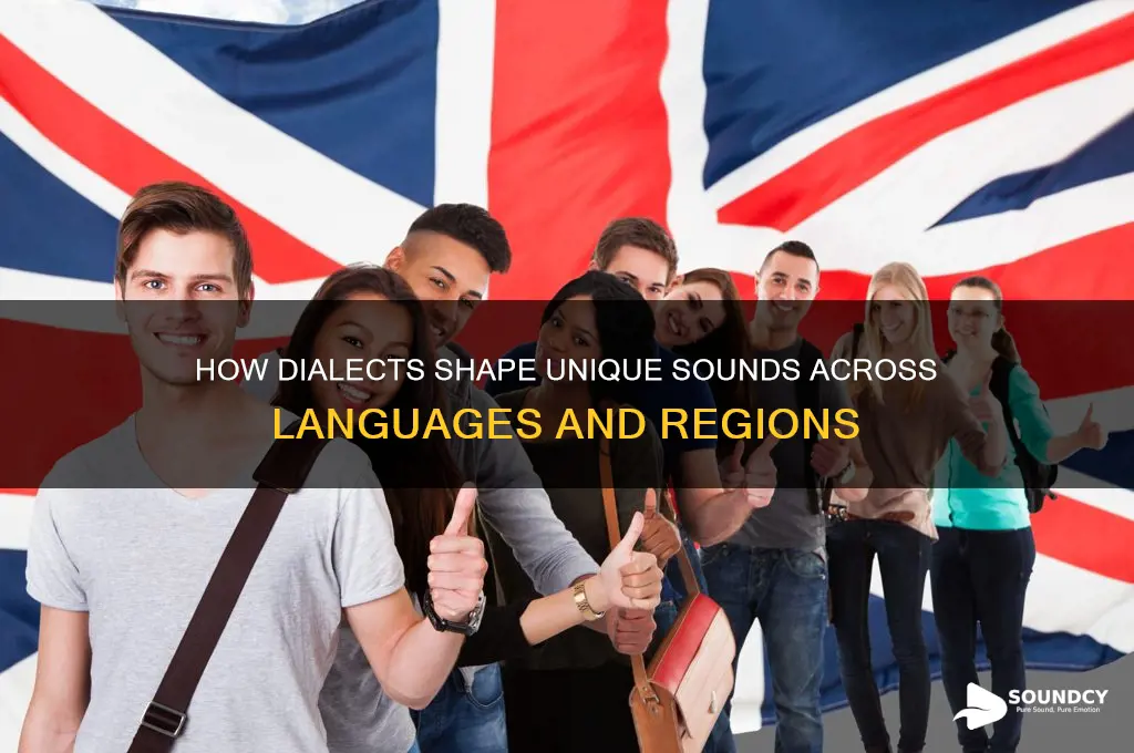 do dialects differ by sound