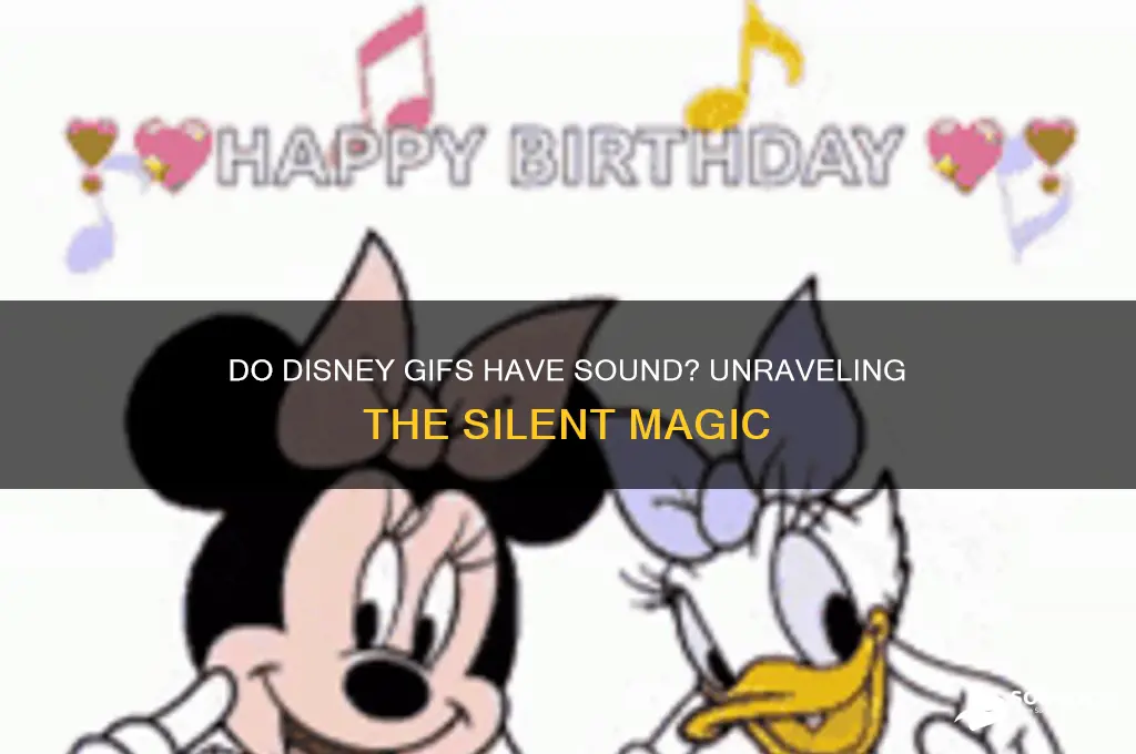 do disney gifs have sound