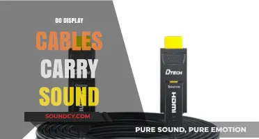 Do Display Cables Transmit Audio? Unraveling the Sound and Video Connection