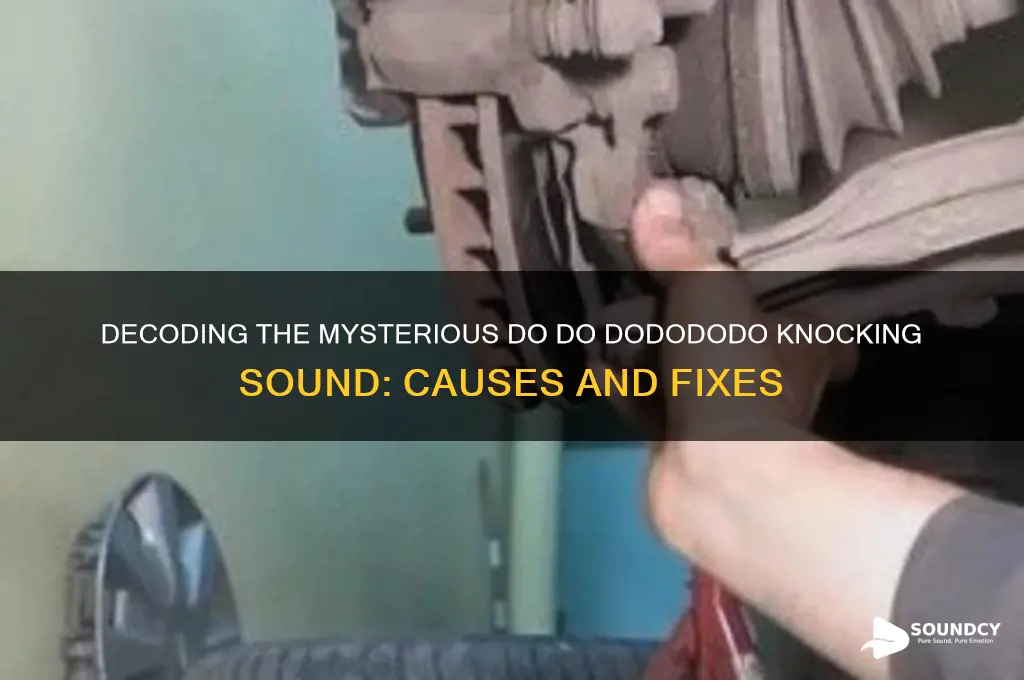do do dodododo knocking sound