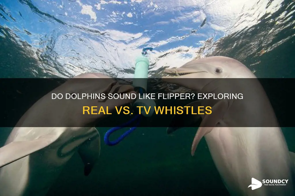 do dolphins sound like flipper