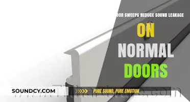 Can Door Sweeps Effectively Minimize Sound Leakage in Standard Doors?