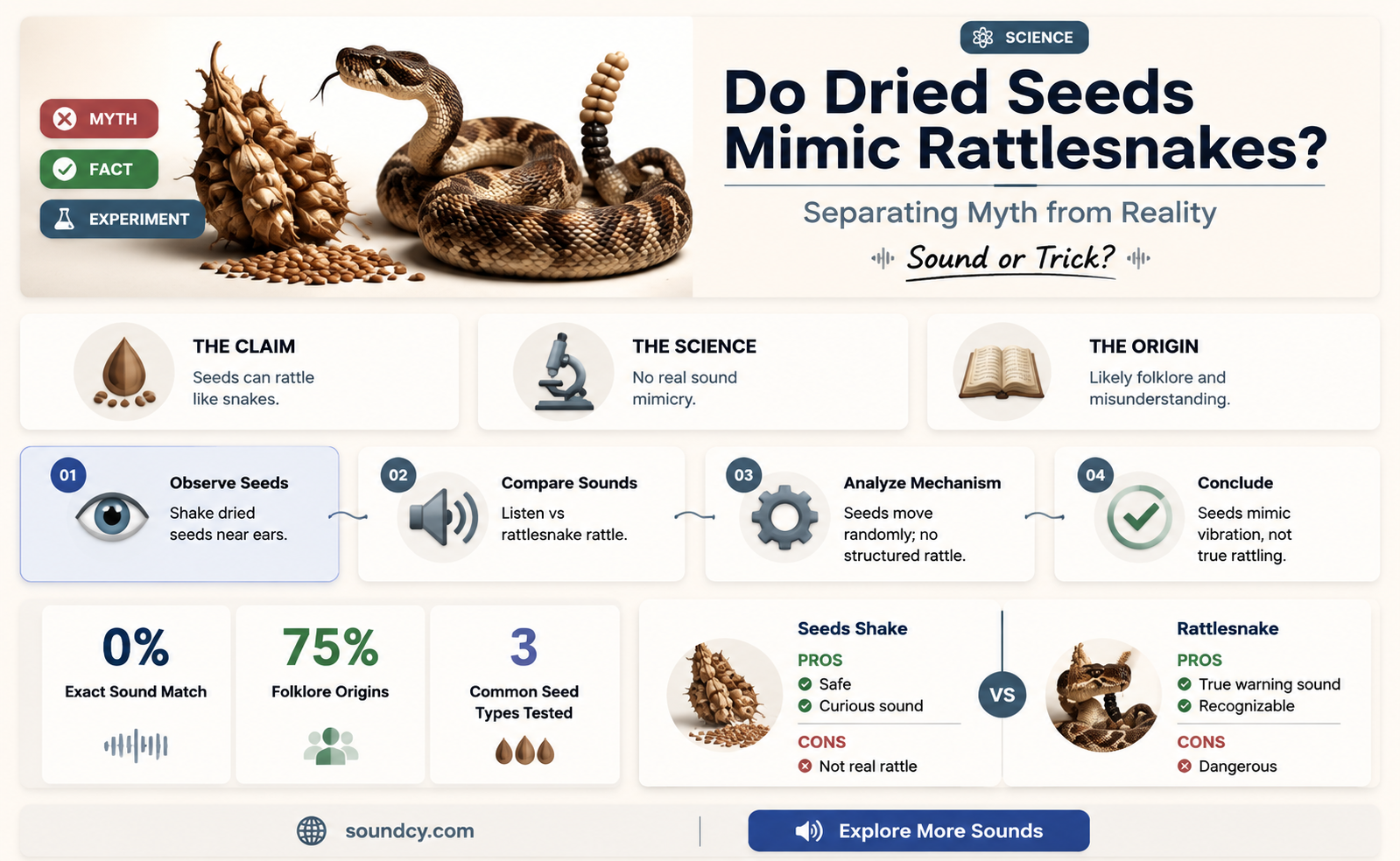 are their dried seeds that make the rattlesnake sound