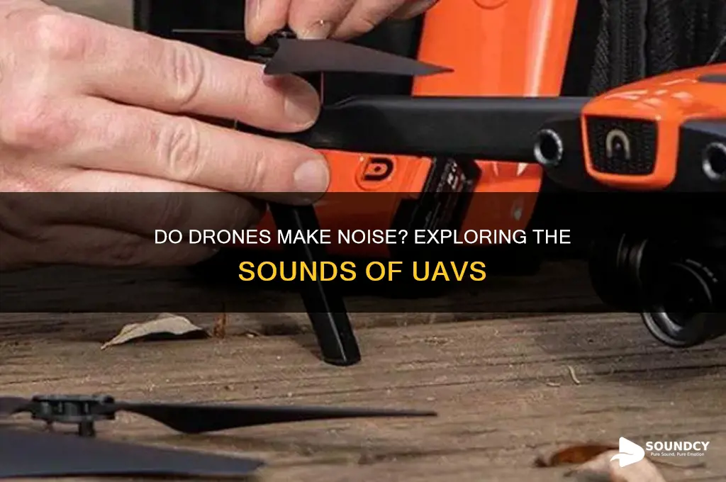 do drones make a sound