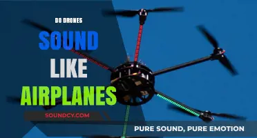 Do Drones Sound Like Airplanes? Exploring the Buzz and Noise Differences