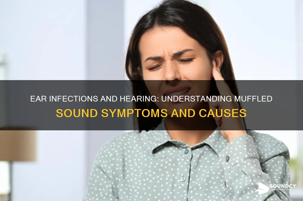 do ear infections muffle sound