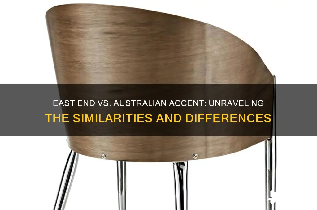 do east end and australian accent sound the same