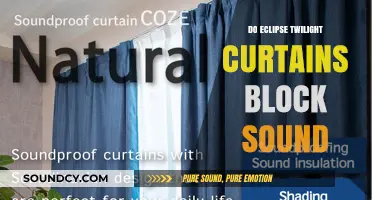 Do Eclipse Curtains Block Sound?