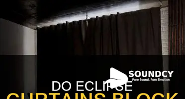 do eclipse twilight curtains block sound