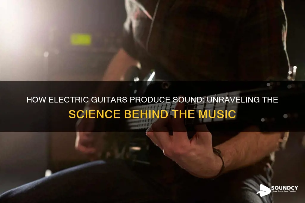 do electric guitars make sound