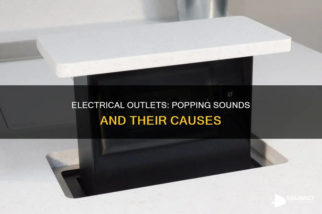 do electrical outlet making popping sound
