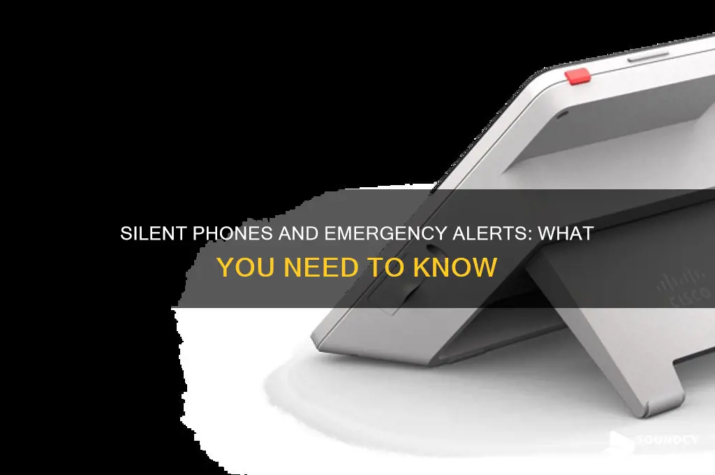 do emergency alerts sound when phone is on silent