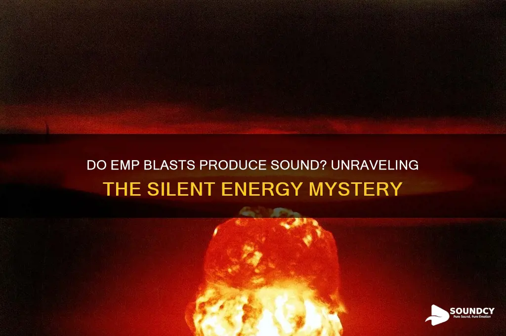 do emp blasts havae sound