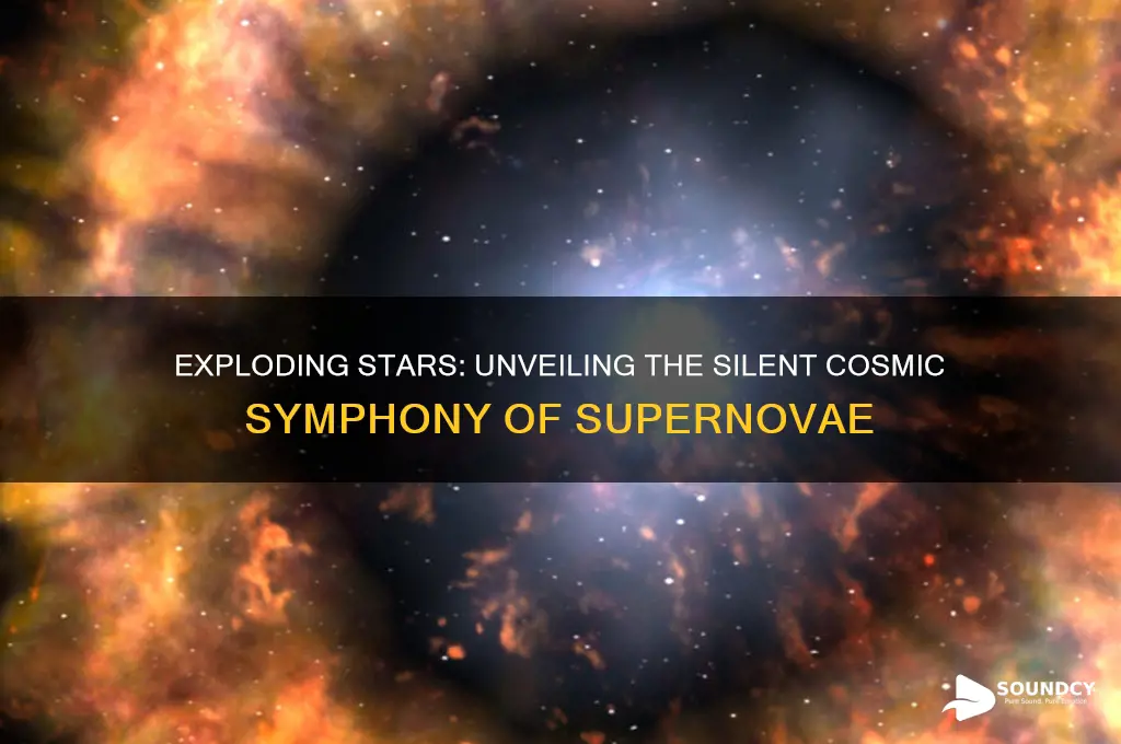 do exploding stars make sound