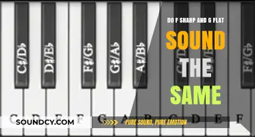 F Sharp vs. G Flat: Do These Notes Sound Identical?