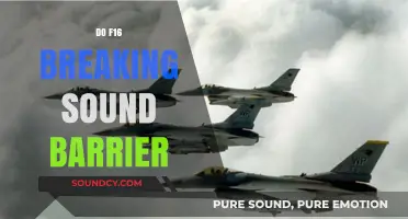 F-16 Breaking the Sound Barrier: Sonic Booms and Speed Explained
