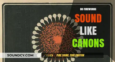 Do Fireworks Sound Like Cannons? Exploring the Explosive Audio Similarities