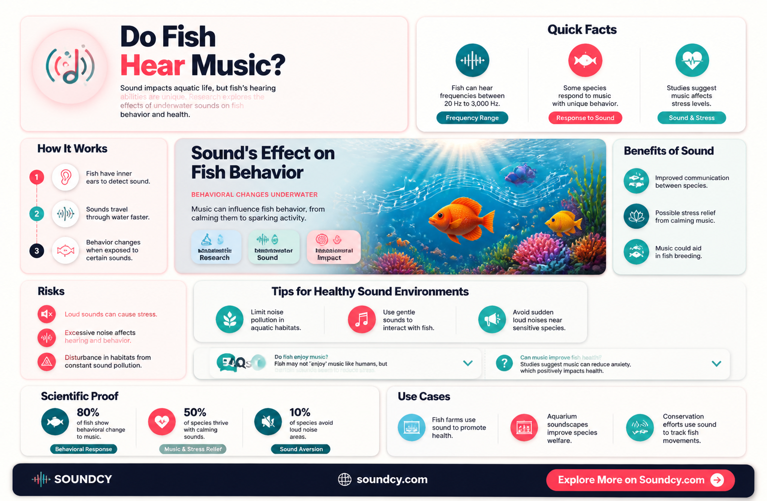 are fish attracted to sound