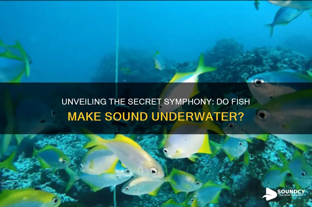 do fish make sound underwater