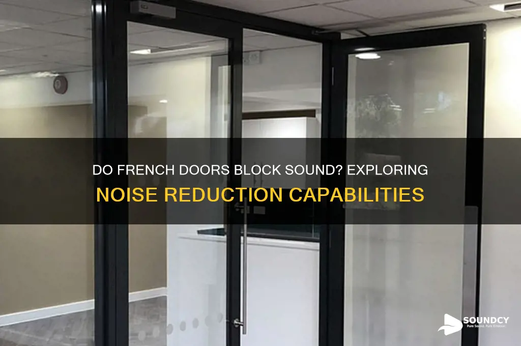 do french doors block sound