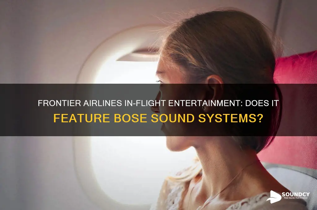 do frontier have bose sound