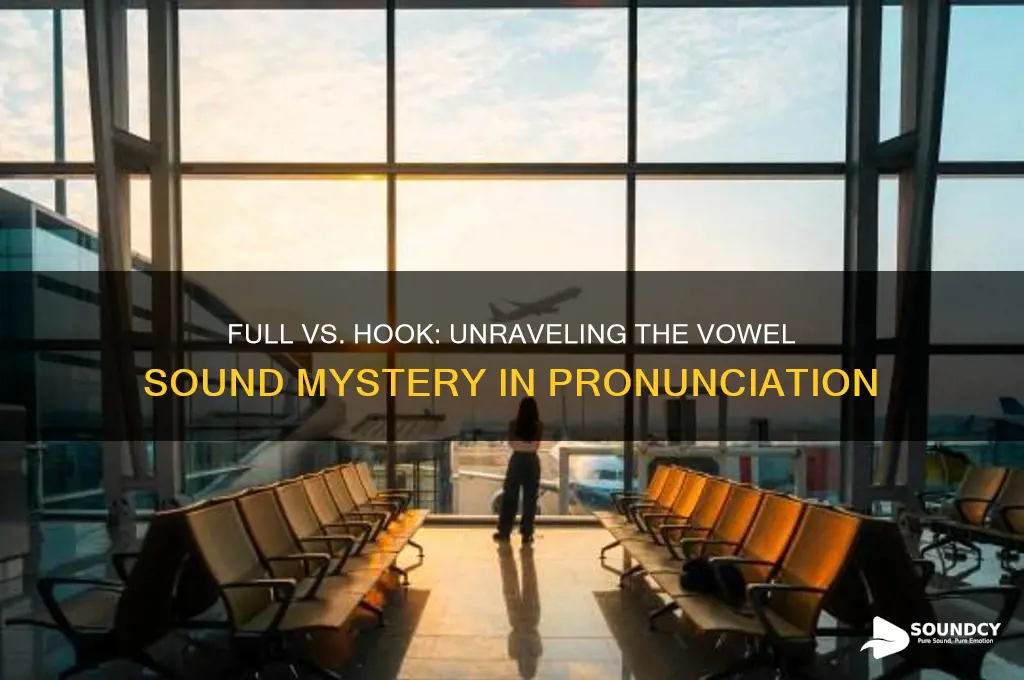 do full and hook have the same vowel sound