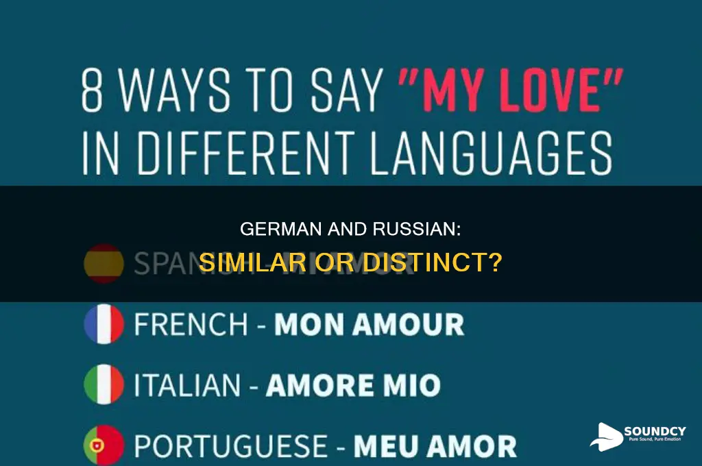 do german and russian sound similar