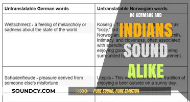 Accents: German vs Indian Similarities