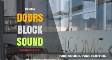 Do Glass Doors Block Sound? Exploring Acoustic Properties and Solutions
