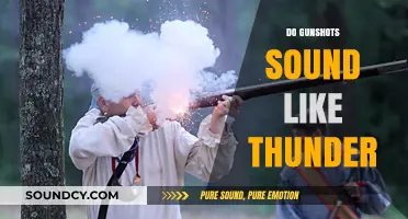 Do Gunshots Sound Like Thunder? Unraveling the Acoustic Mystery
