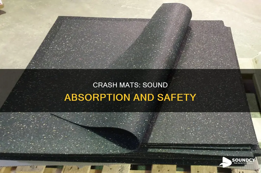 do gymnastic crash mats dampen sound