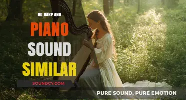 Harp and Piano: Similarities in Sound