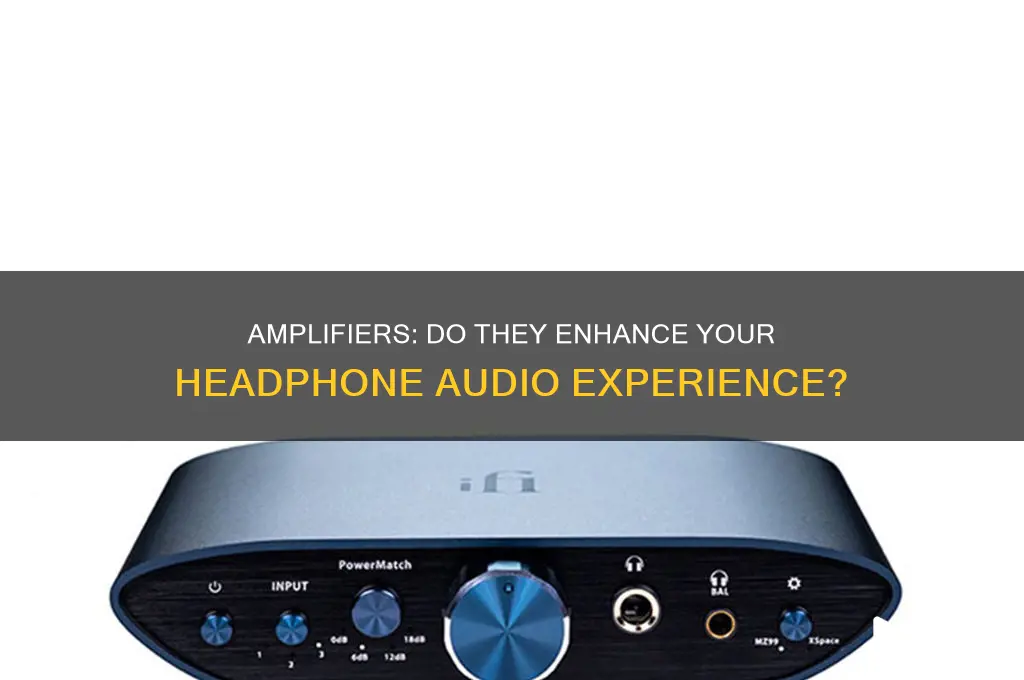 do headphone amps improve sound quality