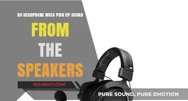 Do Headphone Mics Pick Up Speaker Sound? Exploring Audio Feedback