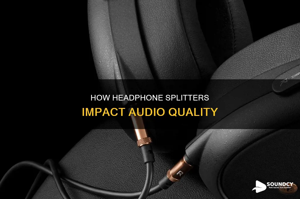 do headphone splitters affect sound quality