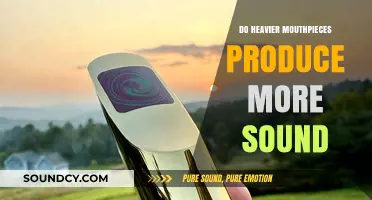 Mouthpiece Weight and Sound Production: What's the Link?