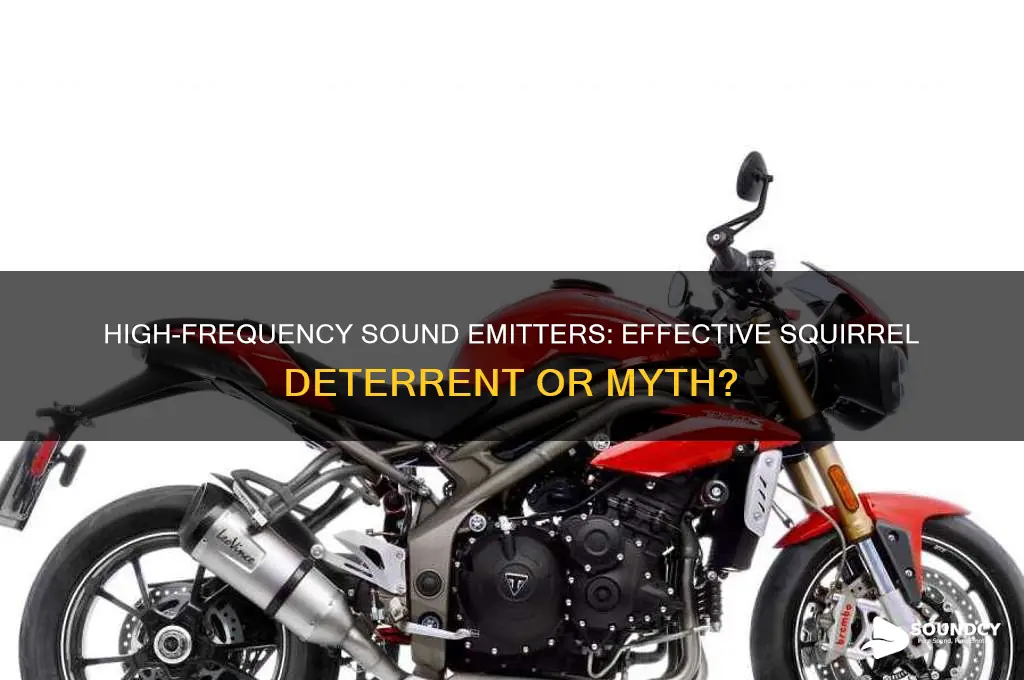 do high frequency sound emitters really keep squirels away