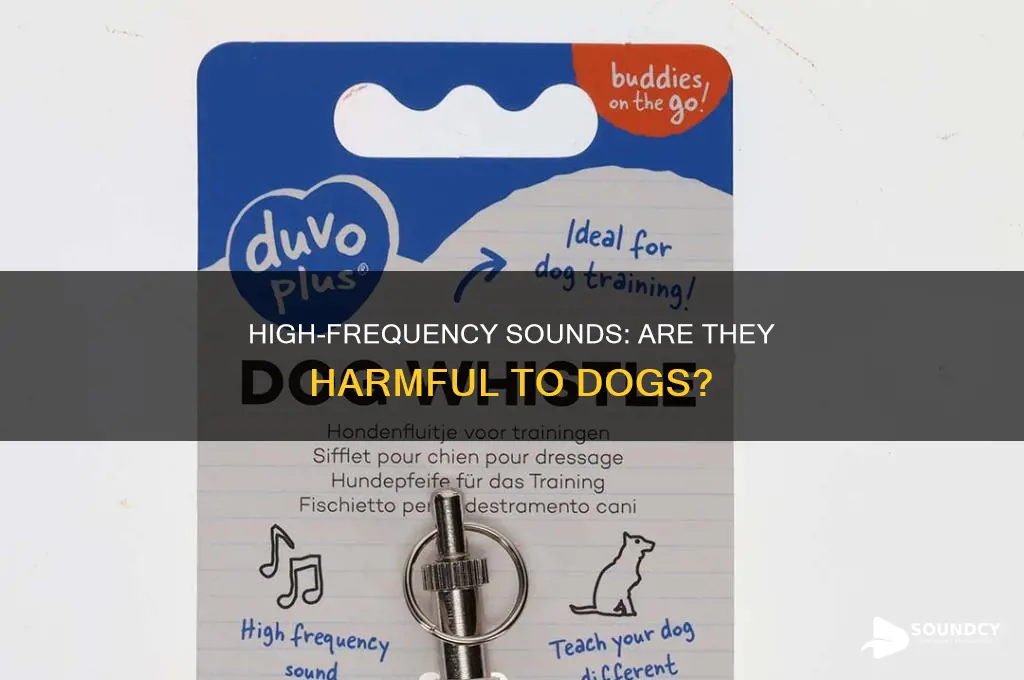 do high frequency sounds hurt dogs