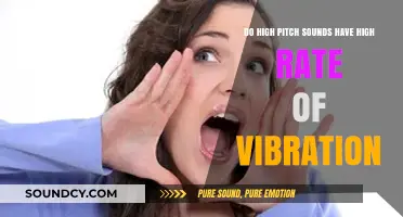 High-Pitched Sounds: Unraveling the Connection to Rapid Vibrations