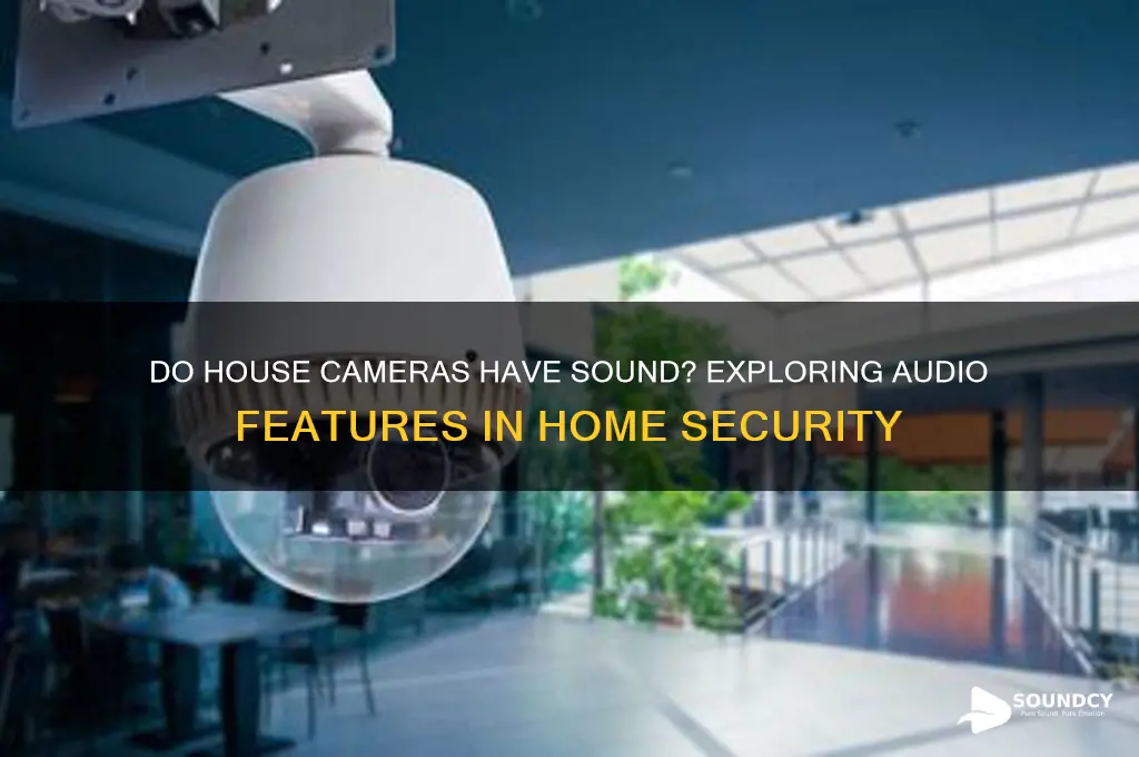 do house cameras have sound