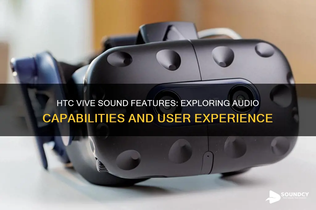do htc vives have sound