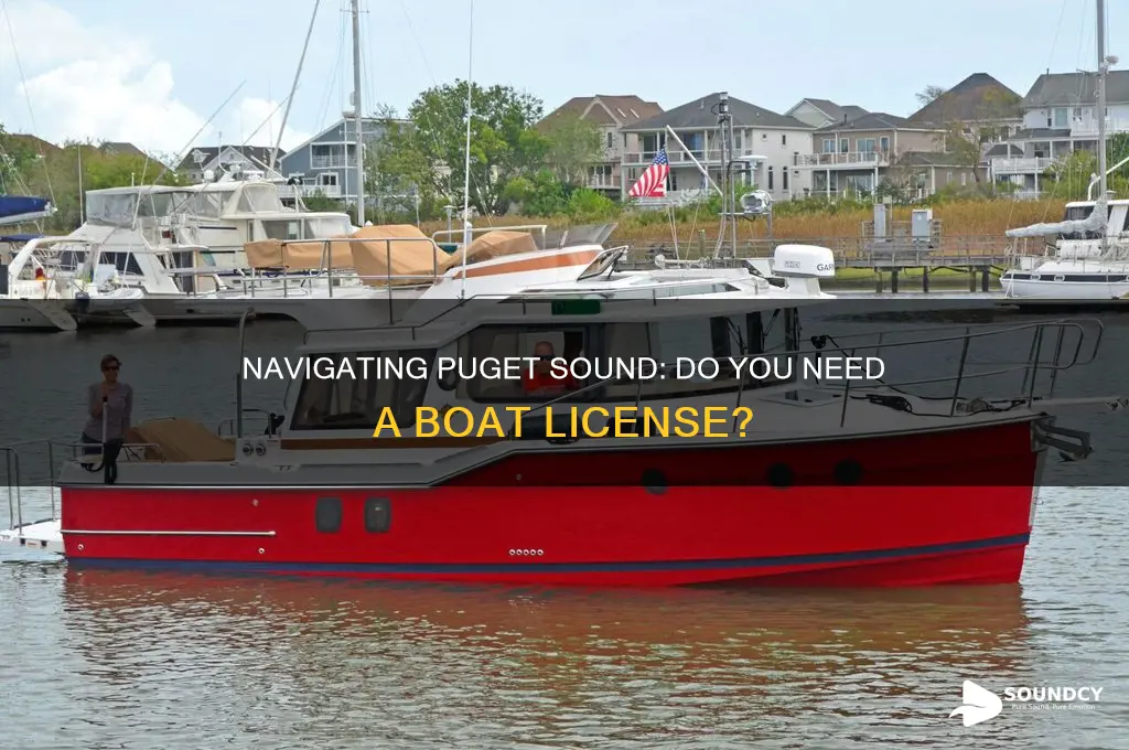 do i need a boat license for puget sound