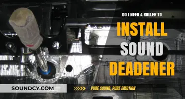 Do You Need a Roller to Install Sound Deadener? A Guide