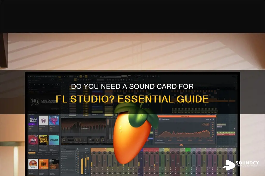 do i need a sound card for fl studio