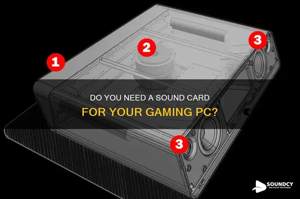 do i need a sound card for gaming pc